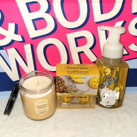 Bath & Body Works Other - BBW Pineapple Mango Lot
